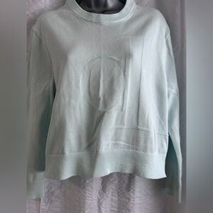 Calvin Klein Soft Mint Crew Neck Sweater